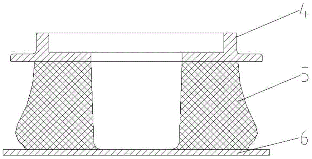 Non-linear hourglass type auxiliary spring