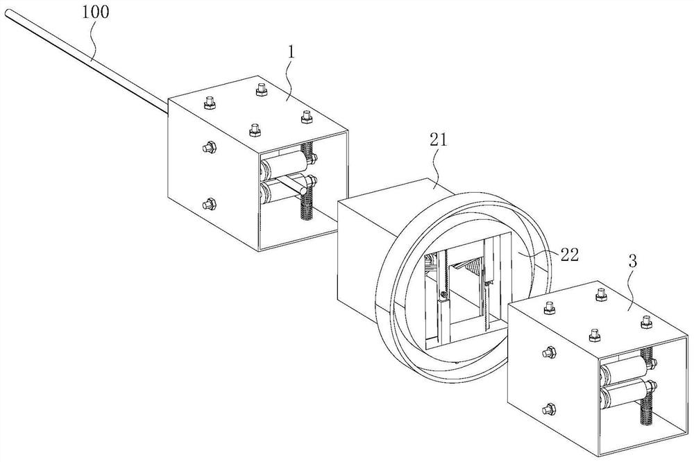 Wire stripping device and wire stripping method