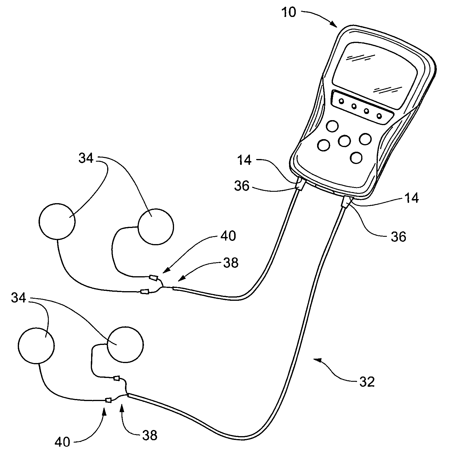 Interferential and neuromuscular electrical stimulation system and apparatus