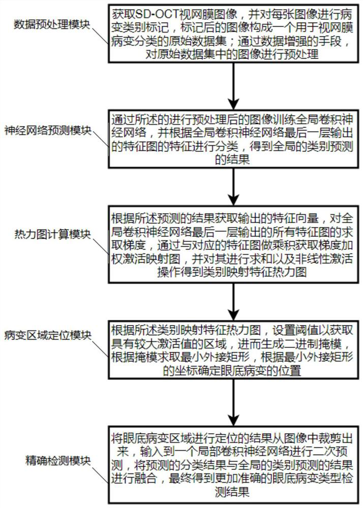 A sd-oct image retinopathy detection system based on class discrimination and localization