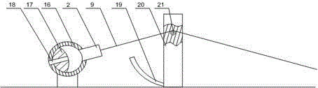 Quick double-null-line wire threading device