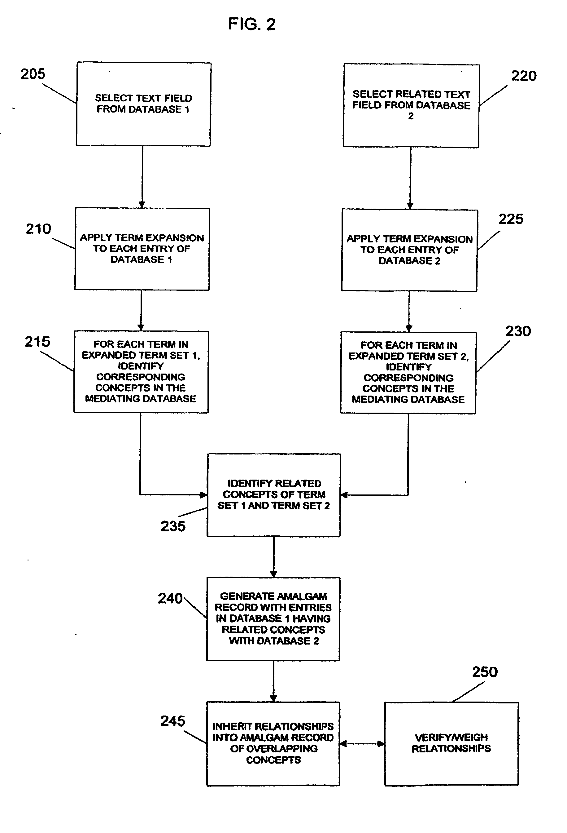 System And Method For Generating An Amalgamated Database