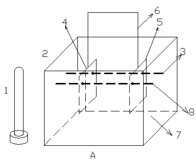 Photoelectric catalysis reactor taking photocatalysis fuel battery as power supply