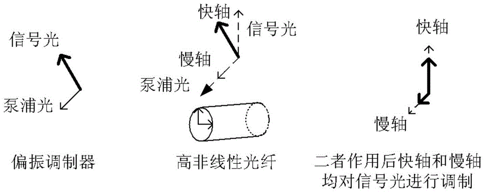 Spatial directional angle measuring system based on all-optical cross polarization modulation