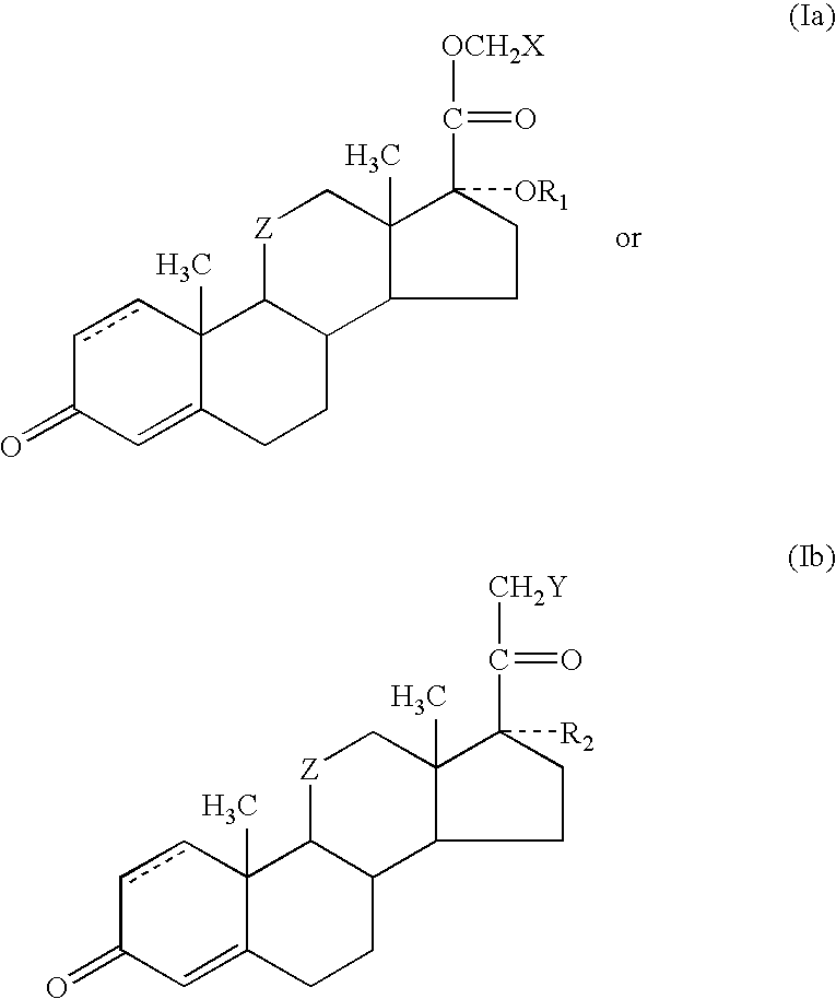 Enhancement of activity and/or duration of action of selected anti-inflammatory steroids for topical or other local application