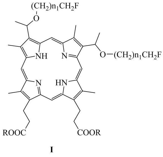 Novel hematoporphyrin monofluoroalkyl diether and fluorophenyl alkyl diether derivatives and application thereof in field of medicines