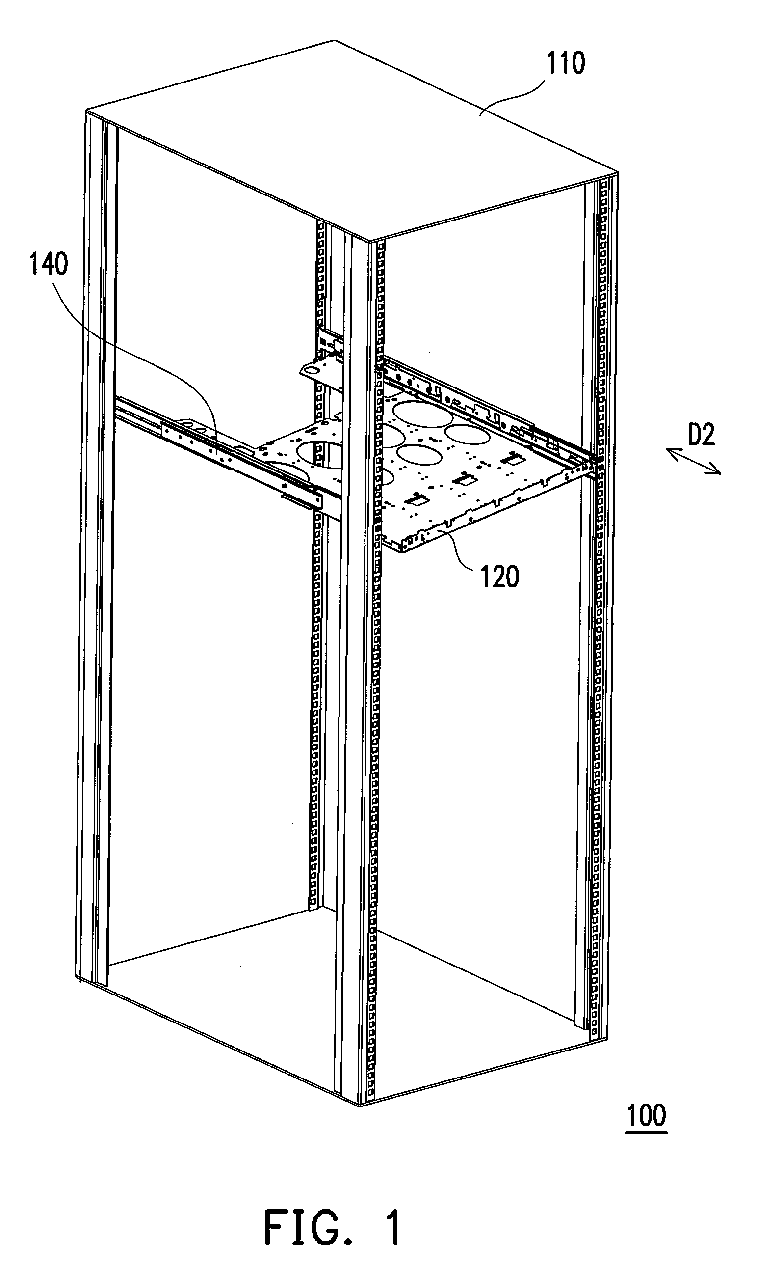 Stopping structure and server having the same