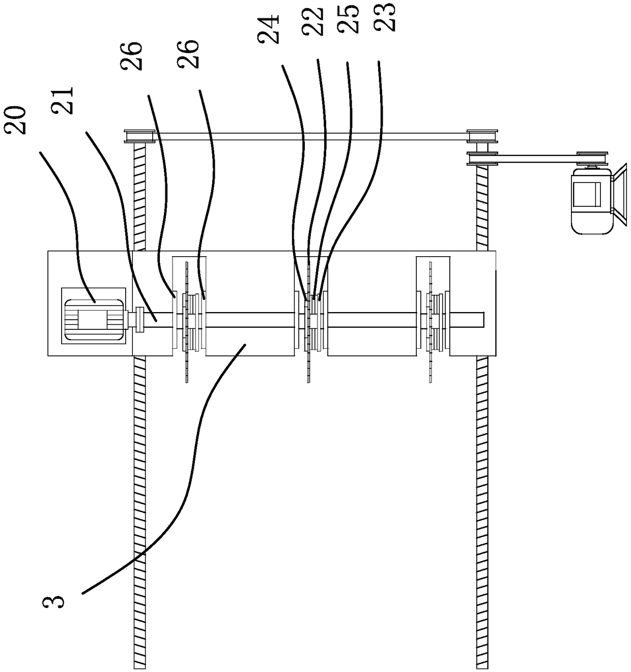 Environment-friendly high-precision aluminum profile cutting assembly