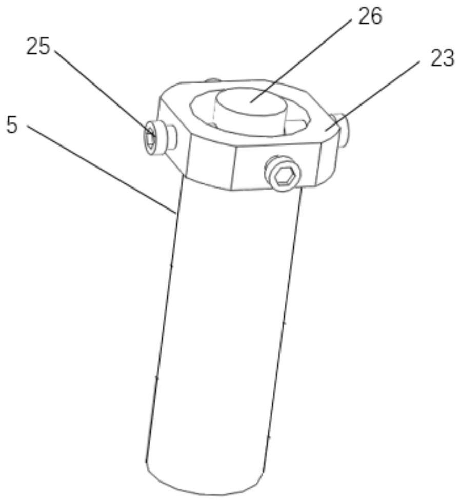 A kind of indentation test device and test method