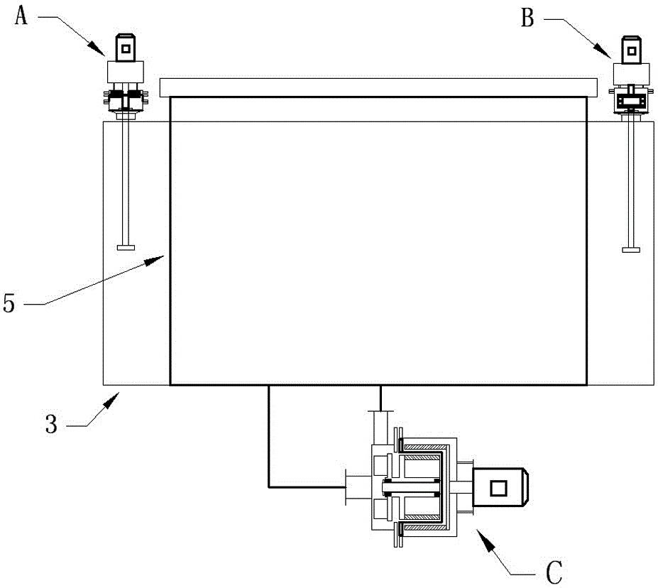 Magnetic disk pulse, sine wave gear disk pulse and magnetic drum pulse type electrolysis impurity removing tank