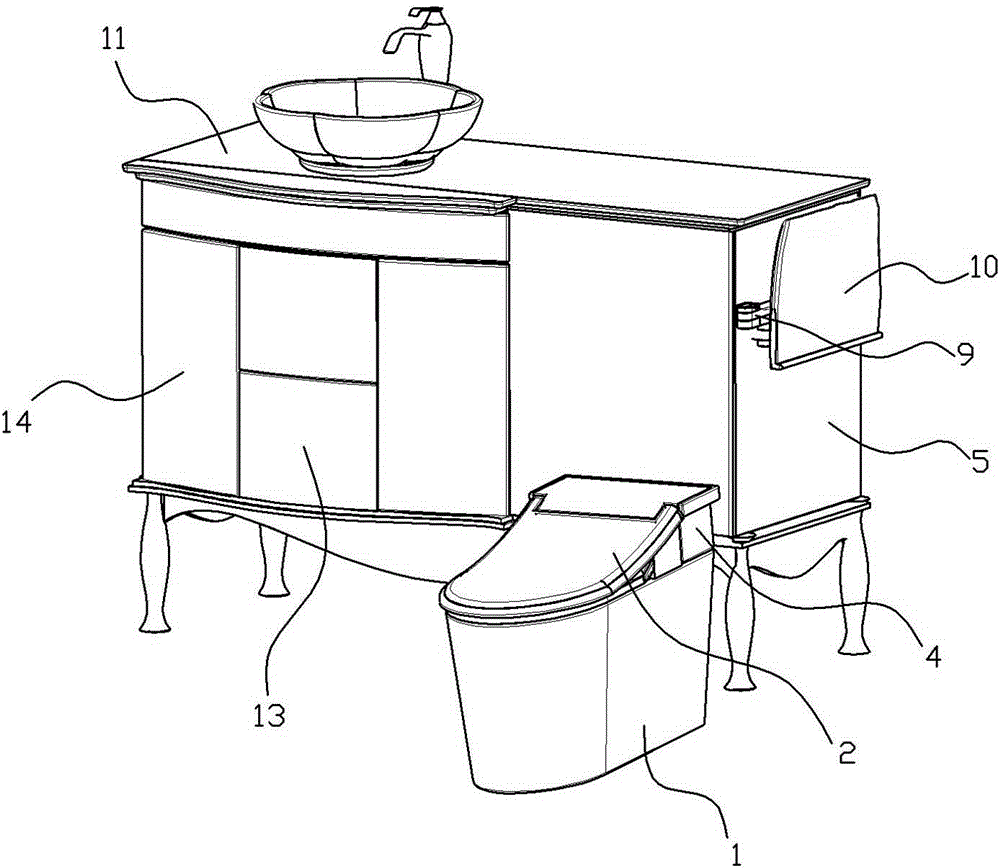 Multifunctional intelligent toilet having education, study-assisted, power-assisted and water-saving functions