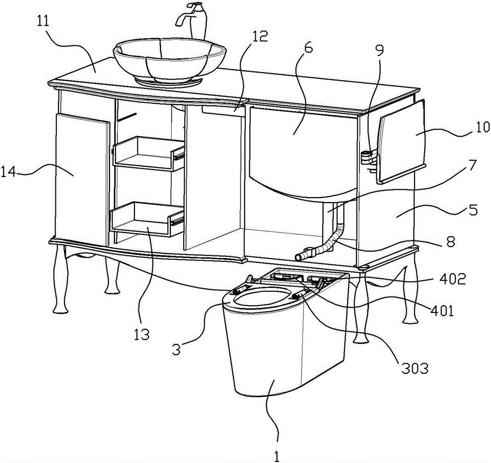 Multifunctional intelligent toilet having education, study-assisted, power-assisted and water-saving functions