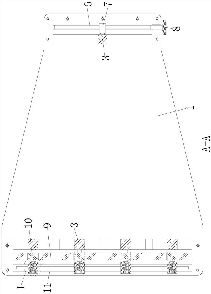 A fixture for automobile exhaust manifold inspection