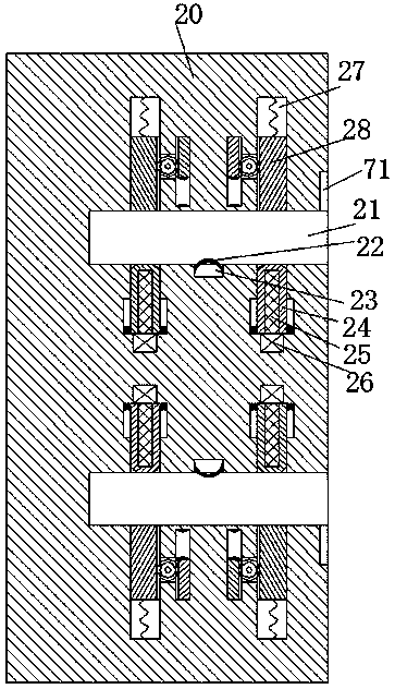 Improved household power supply power-on and power-off device