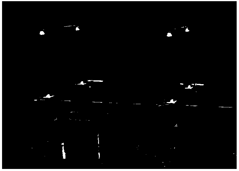 Background difference and iteration searching-based status recognition method of high-voltage isolation switch