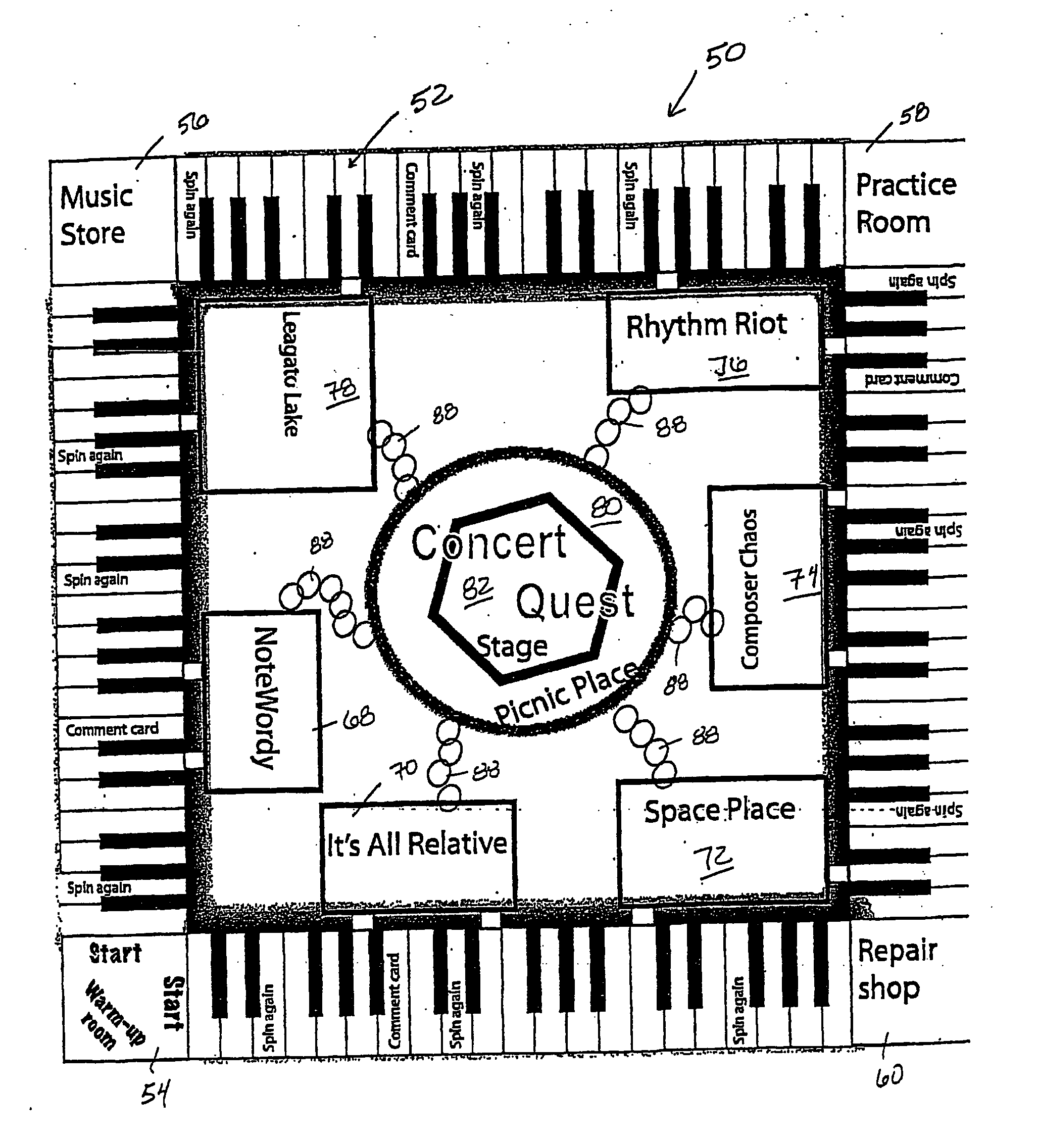 Music theory games and methods of playing music theory games