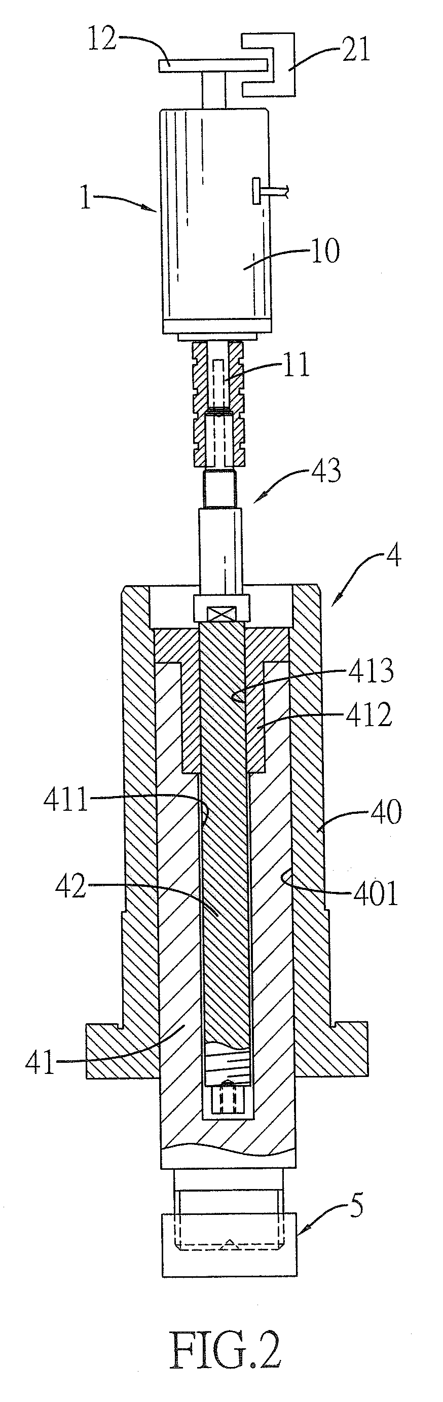 Servo position/stress detection control system