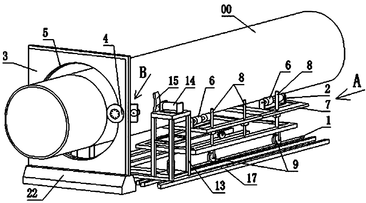 Offline cutting equipment for pipeline