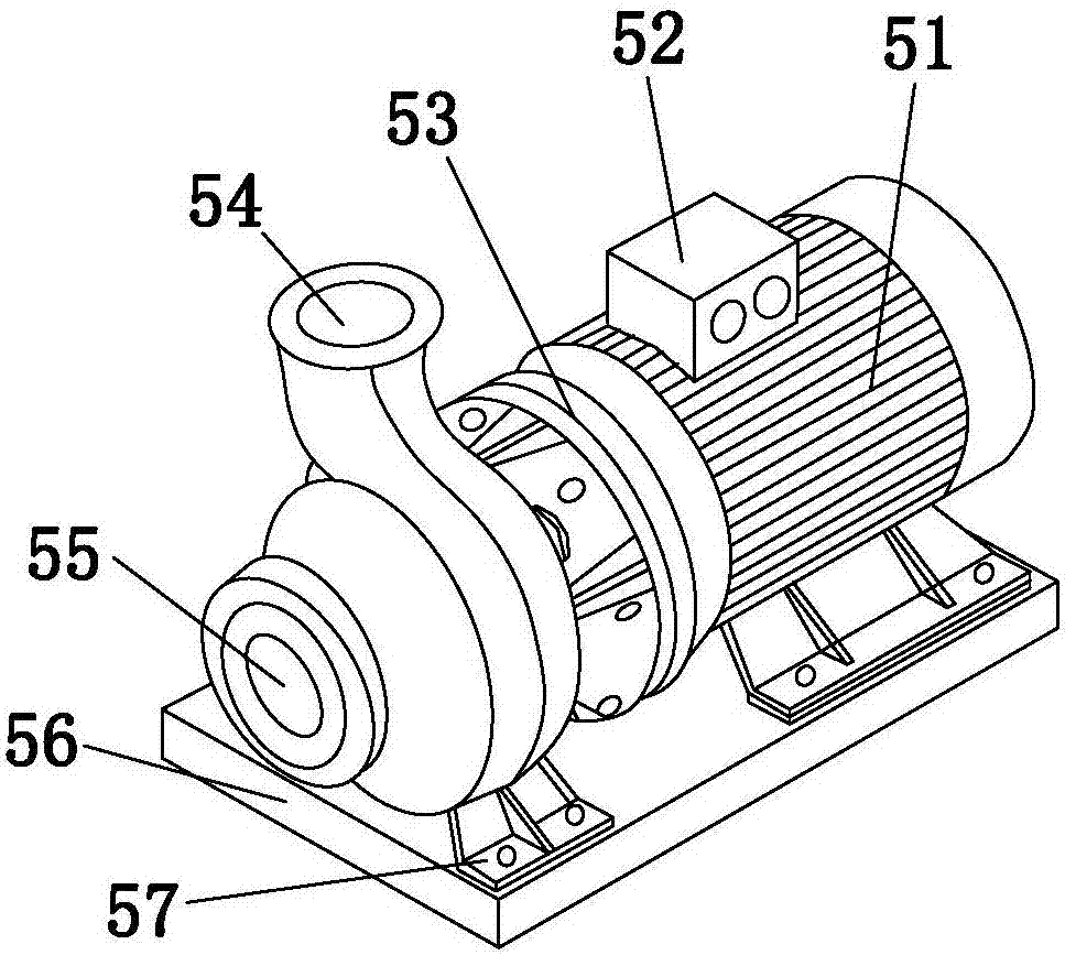 Intelligent rainwater guide device based on municipal road engineering