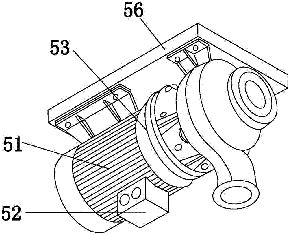 Intelligent rainwater guide device based on municipal road engineering