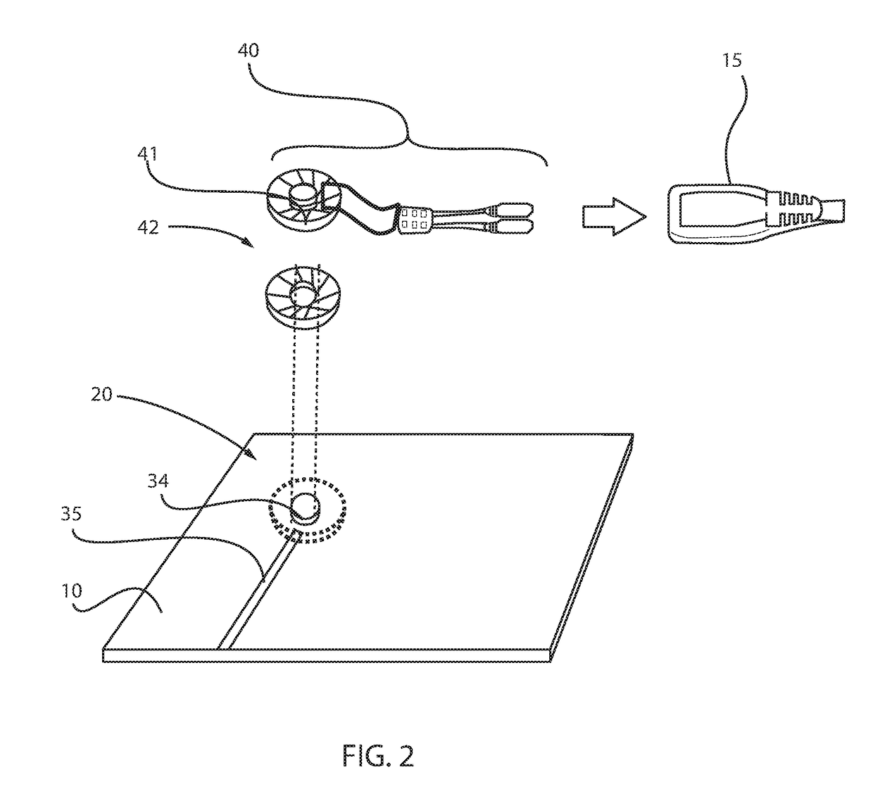 Method for identification of proper probe placement on printed circuit board