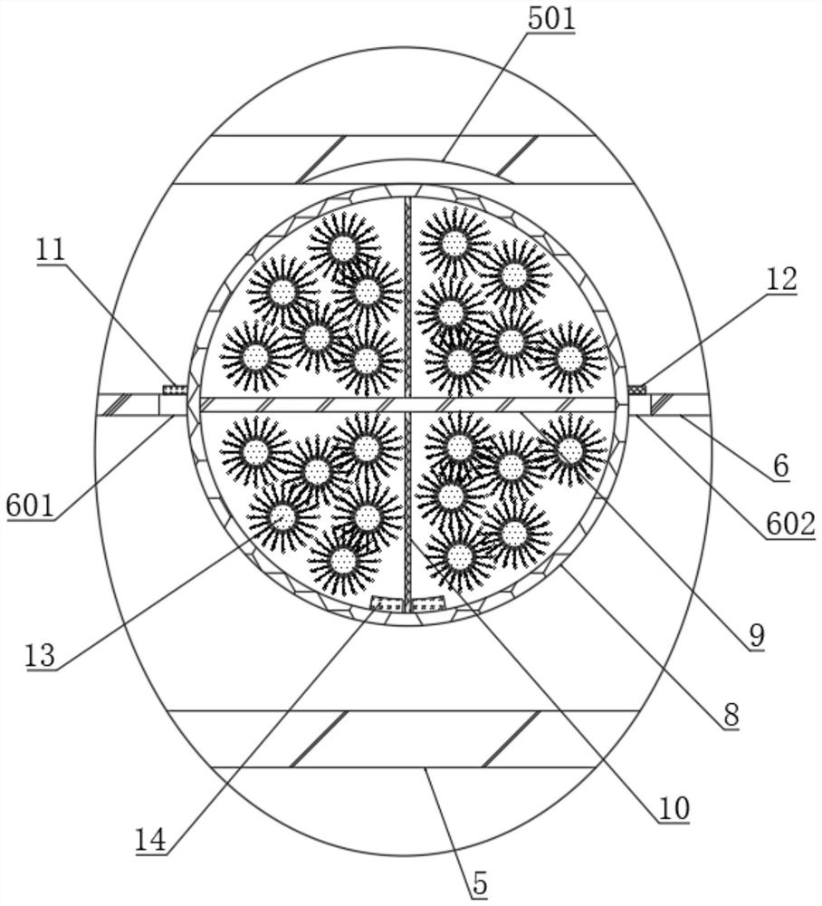 Oil filtering and cooling device for hydraulic oil cylinder