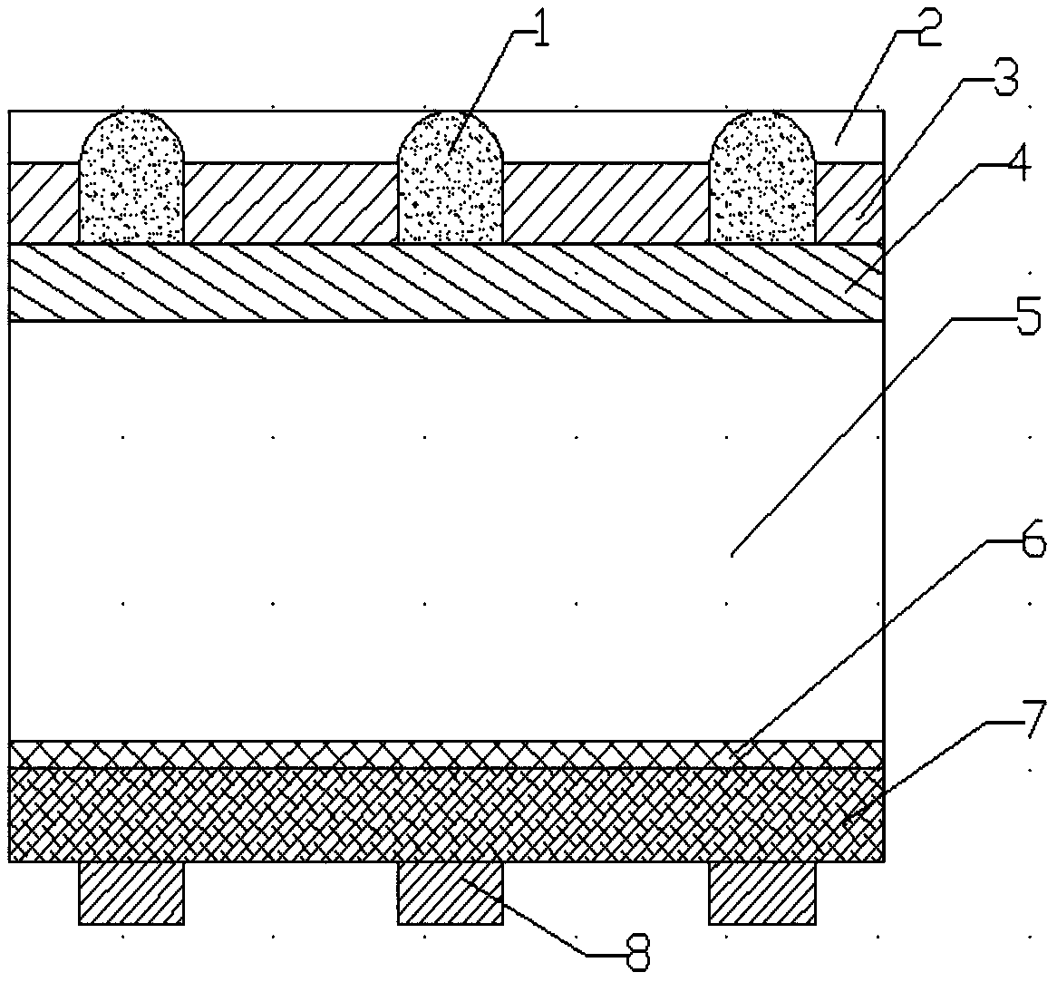 A kind of back passivation solar cell and preparation method thereof