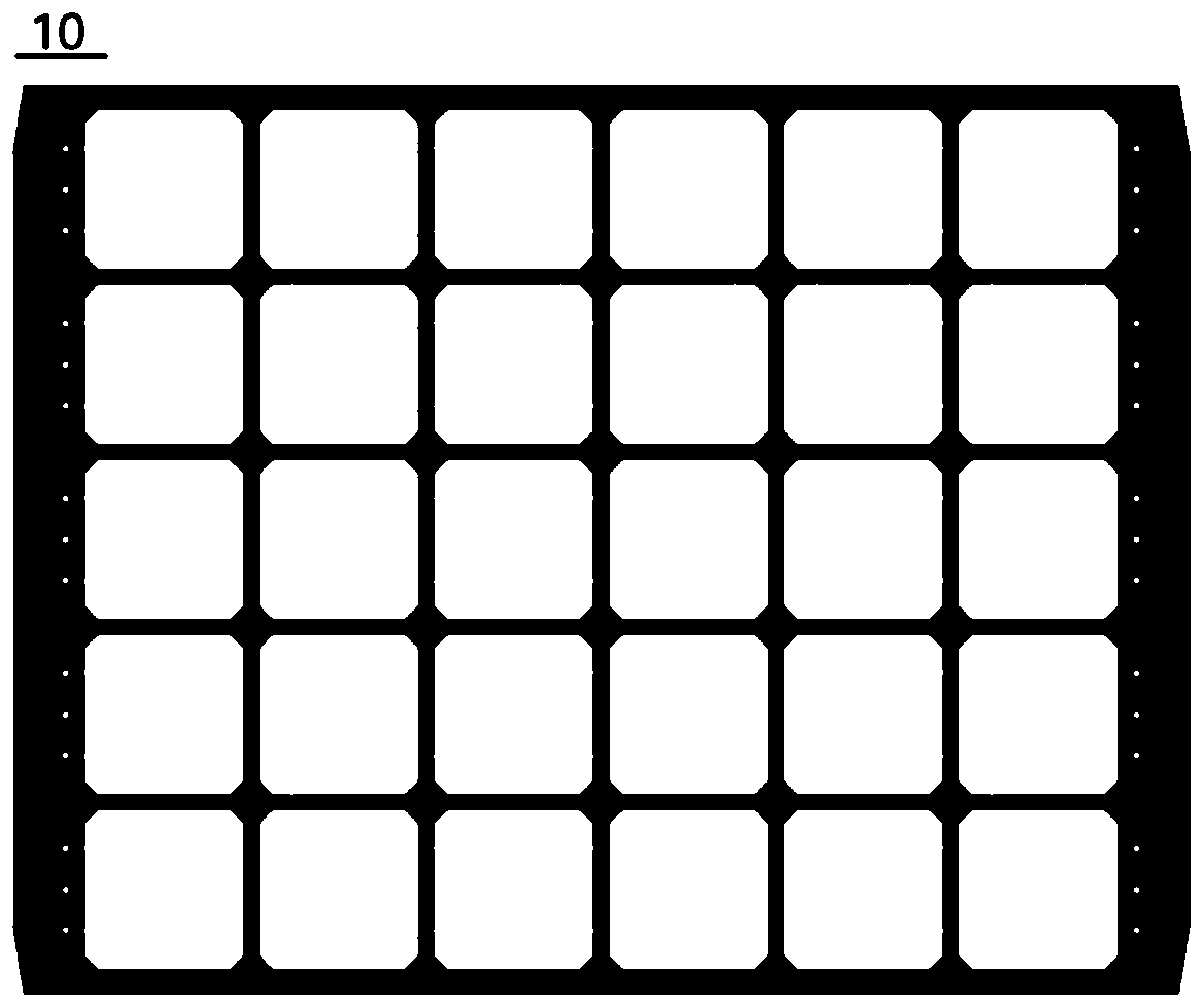 Saturation method of graphite frame and graphite frame