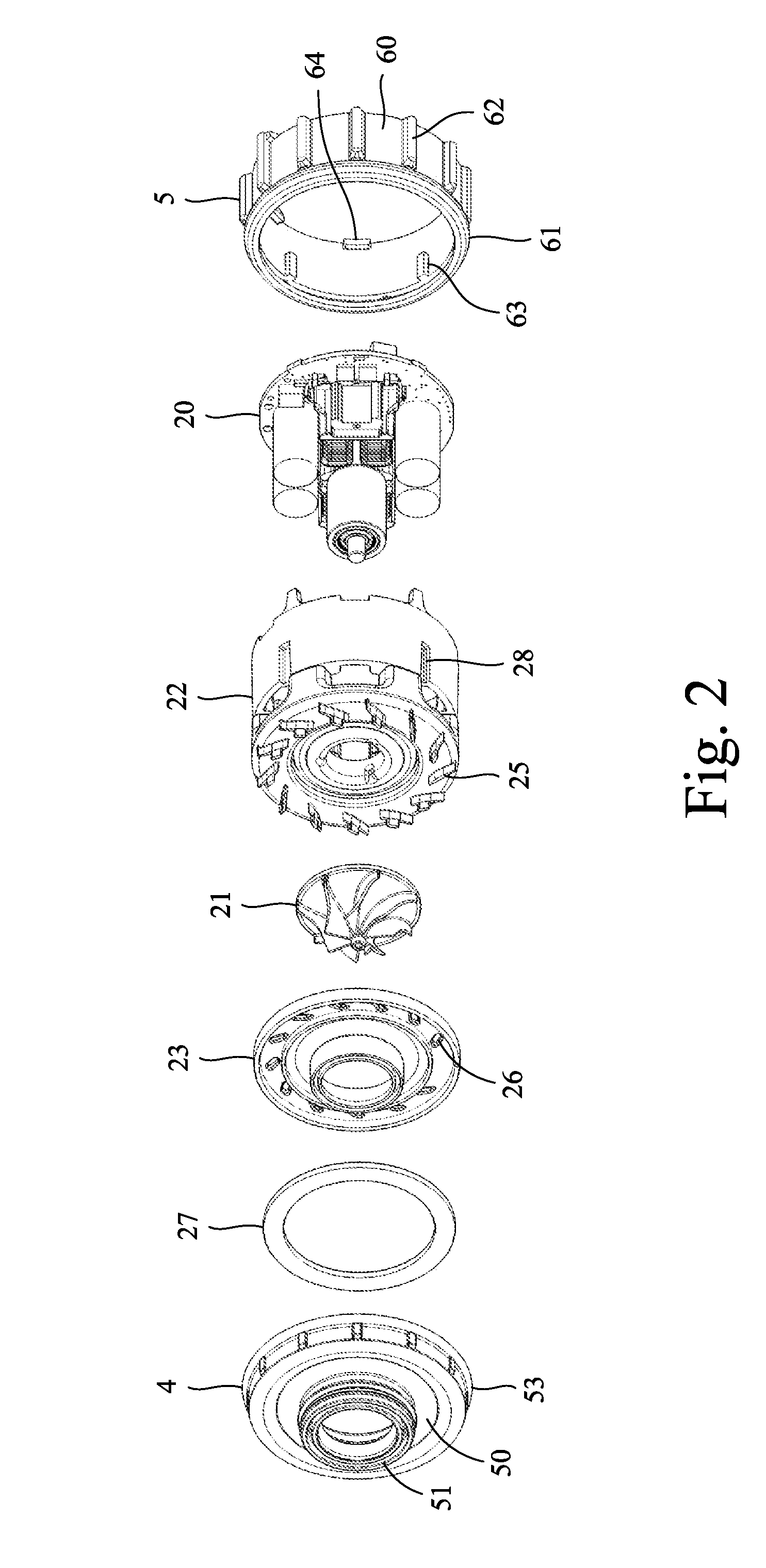 Compressor flow path