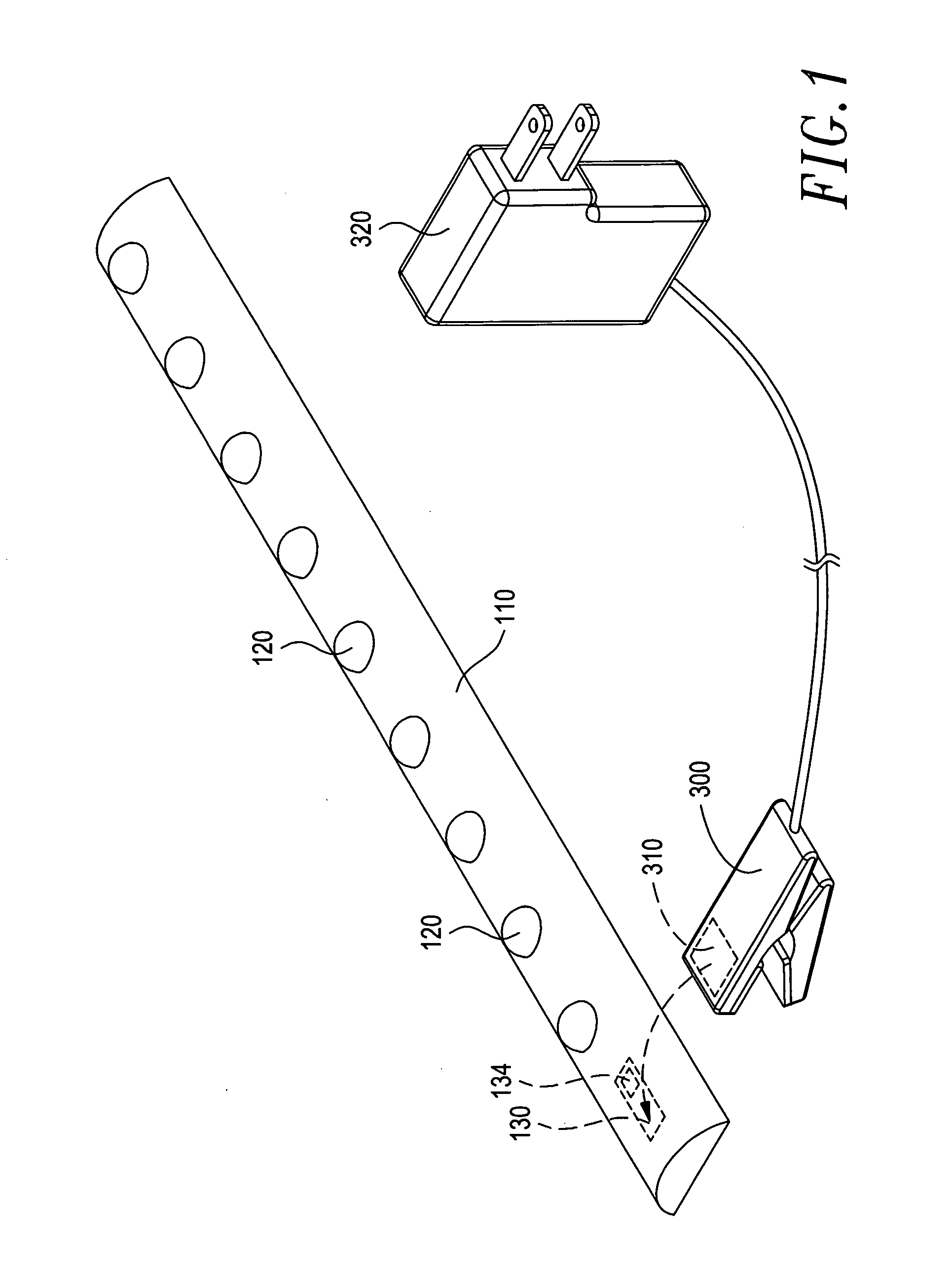 Removable wirelessly-chargeable light-emitting device