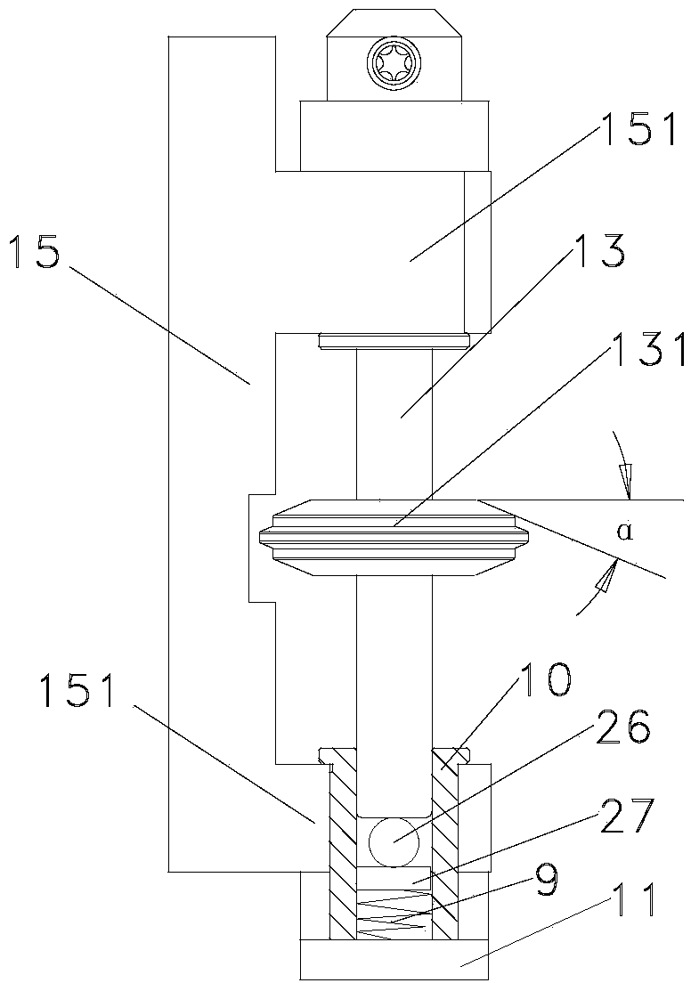 Belt pulley runout detecting tool