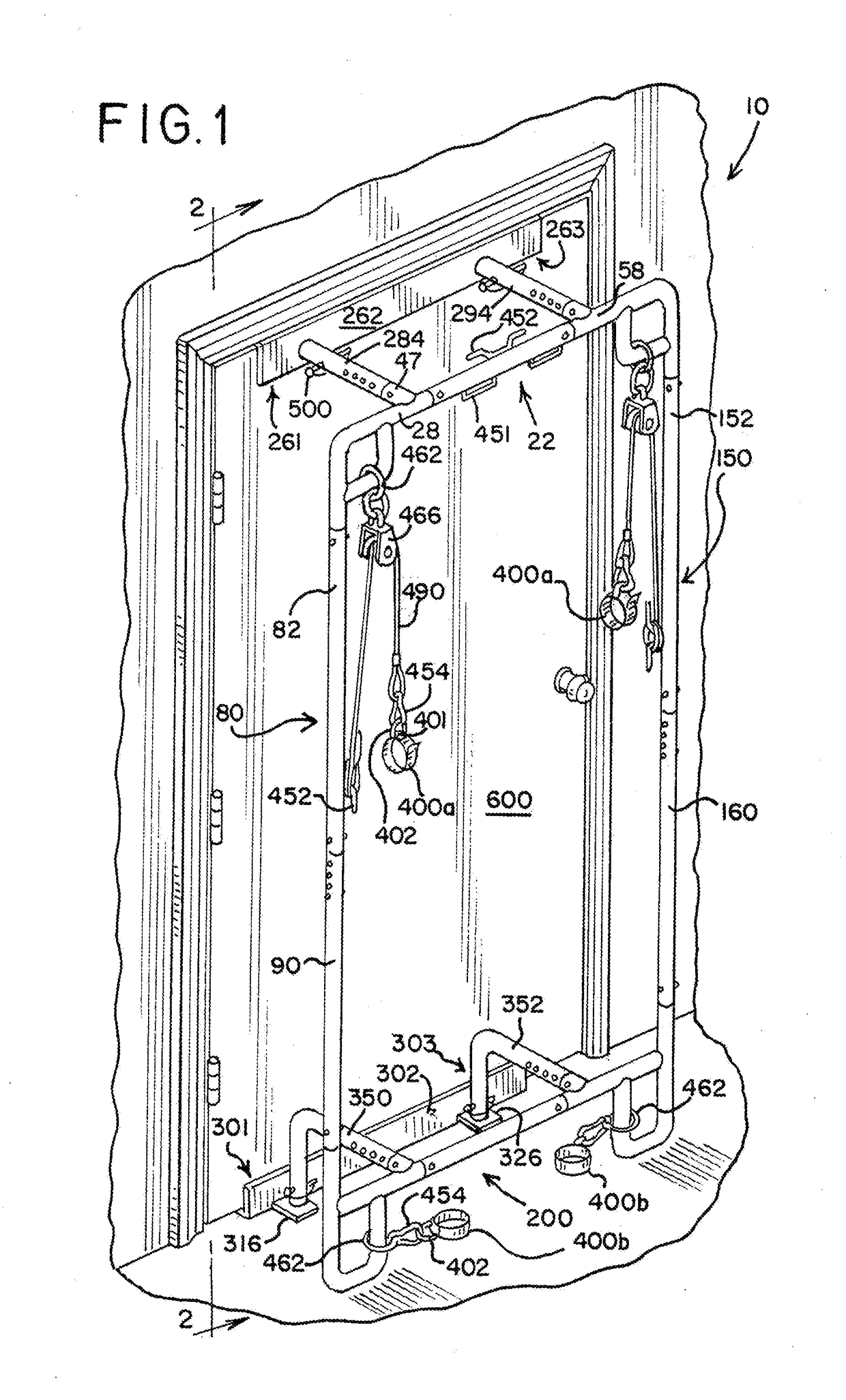 Portable and readily dismantled human restraint sytem