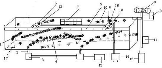 Device for monitoring grotto temple air flow field flow velocity dynamic state by utilizing smoke particle motion trail