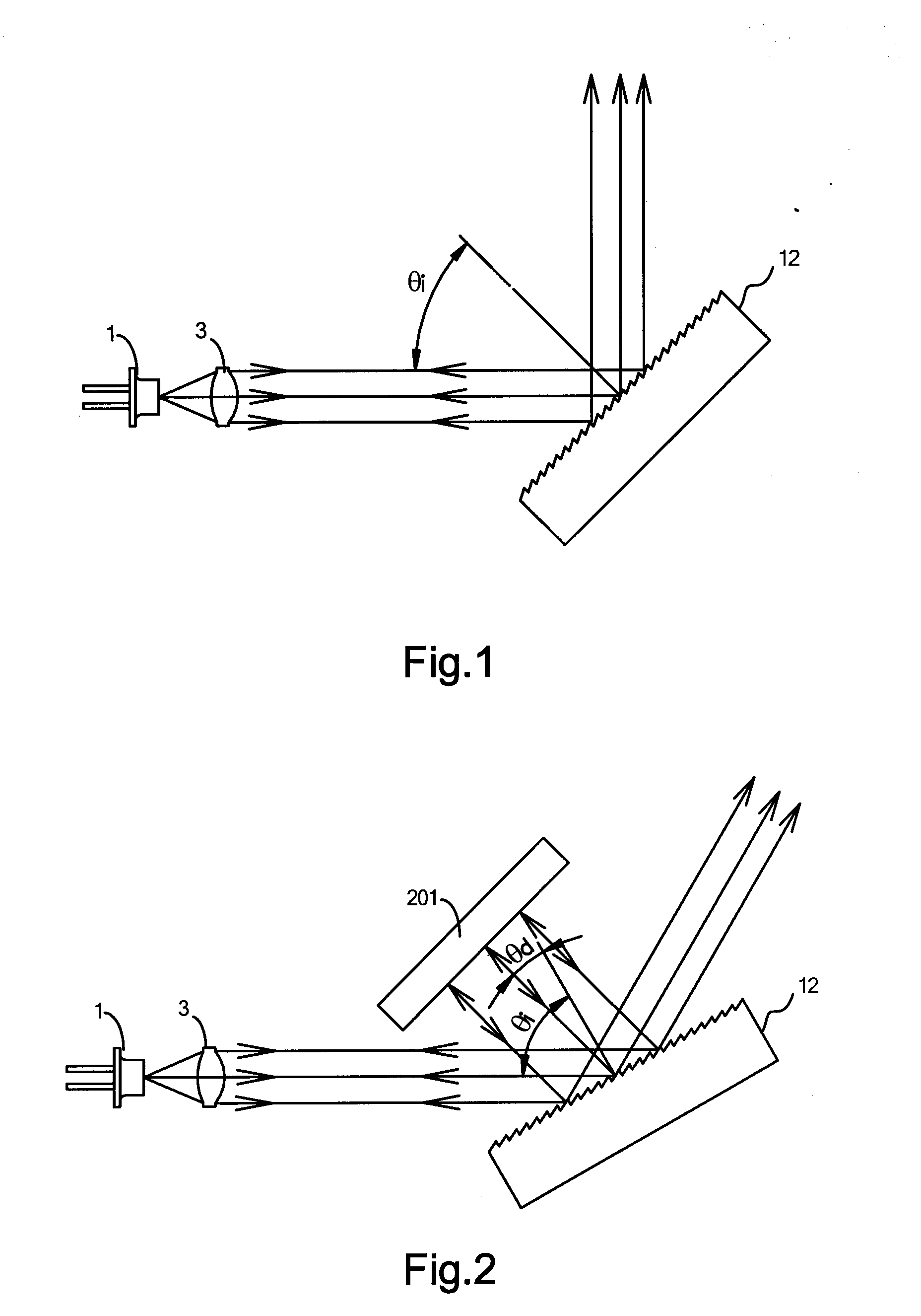 Monolithic folded f-p cavity and semiconductor laser using the same