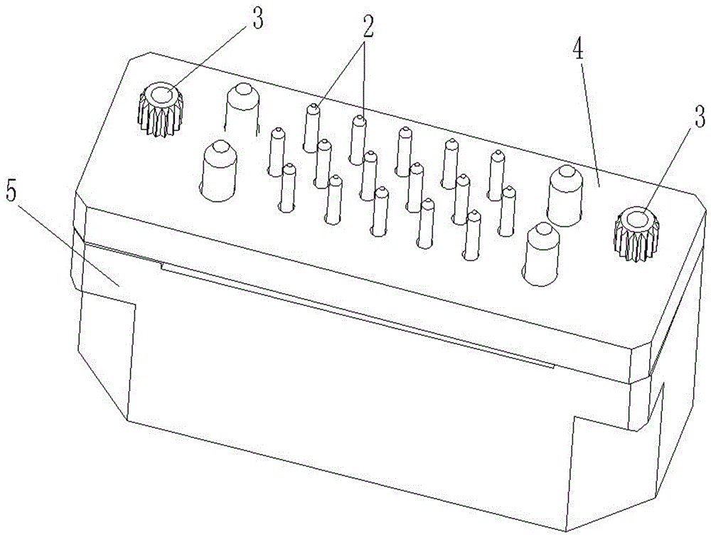 Mother-daughter board connector module