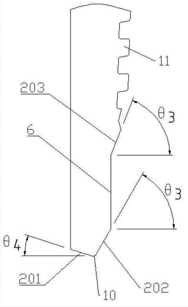 Special screwed joint for gas injection and production of underground gas storage