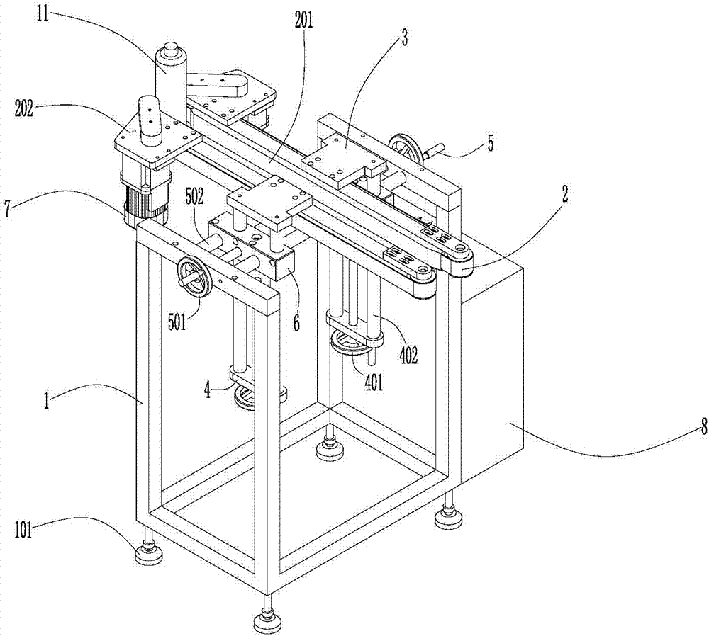 Transmission device with posture adjustment function