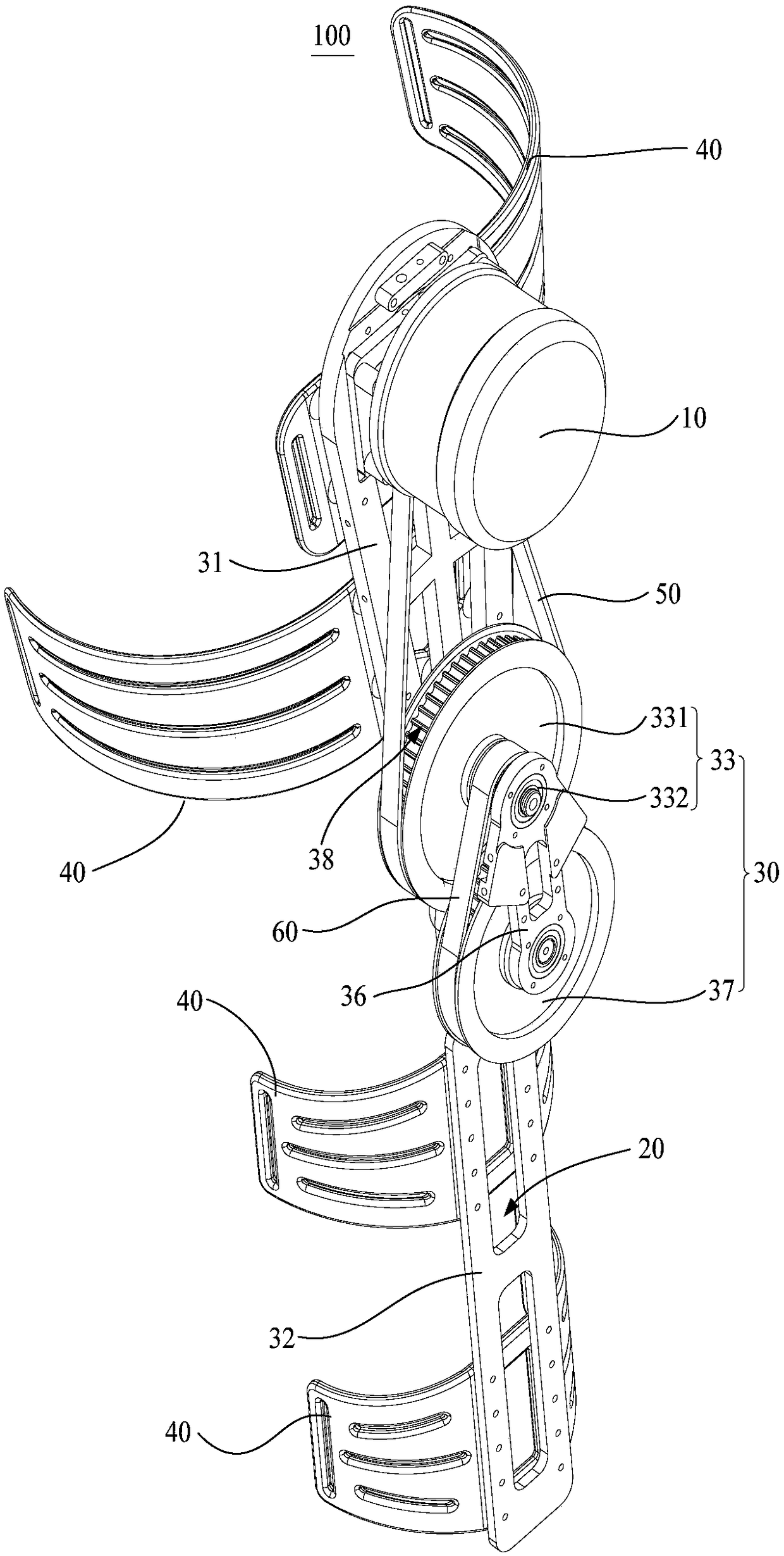 Flexible bionic joint and robot