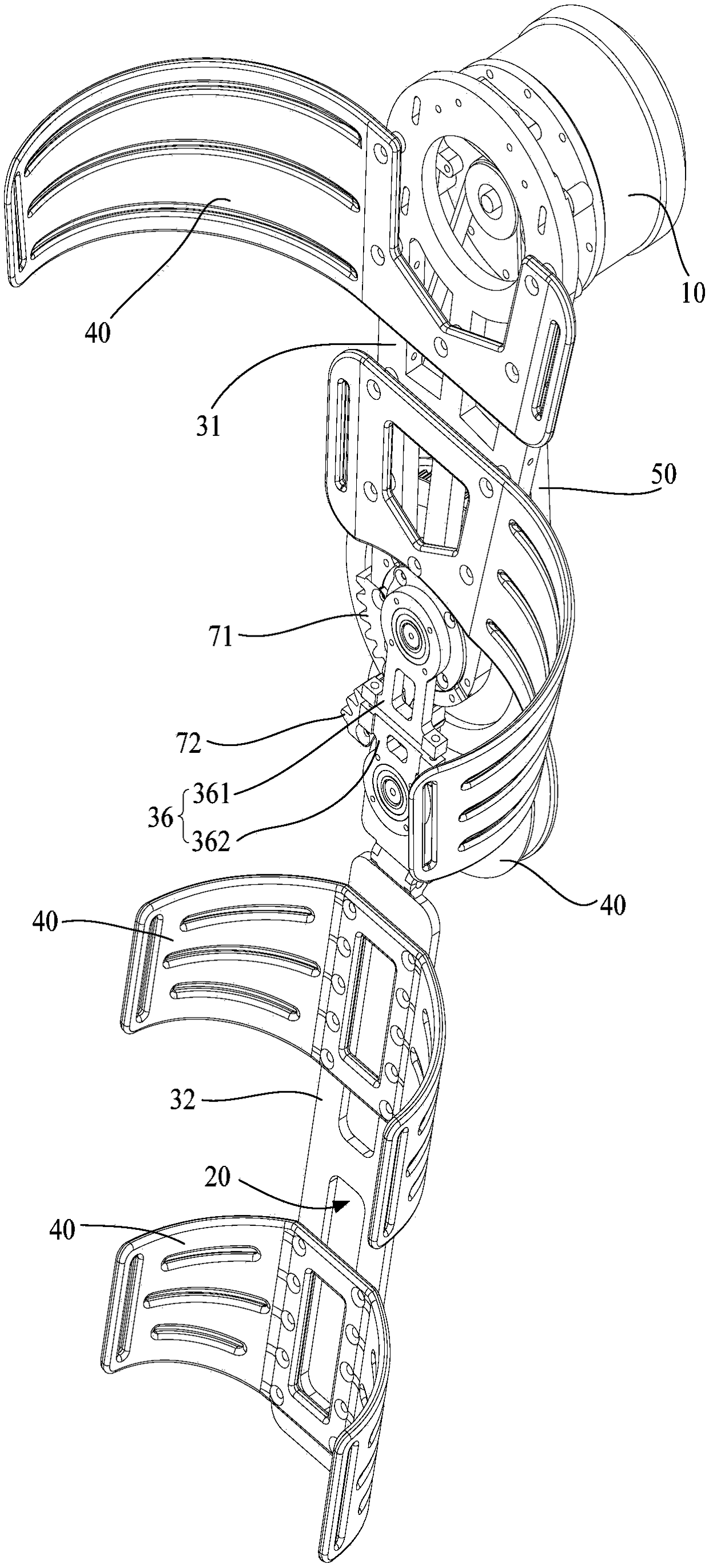 Flexible bionic joint and robot