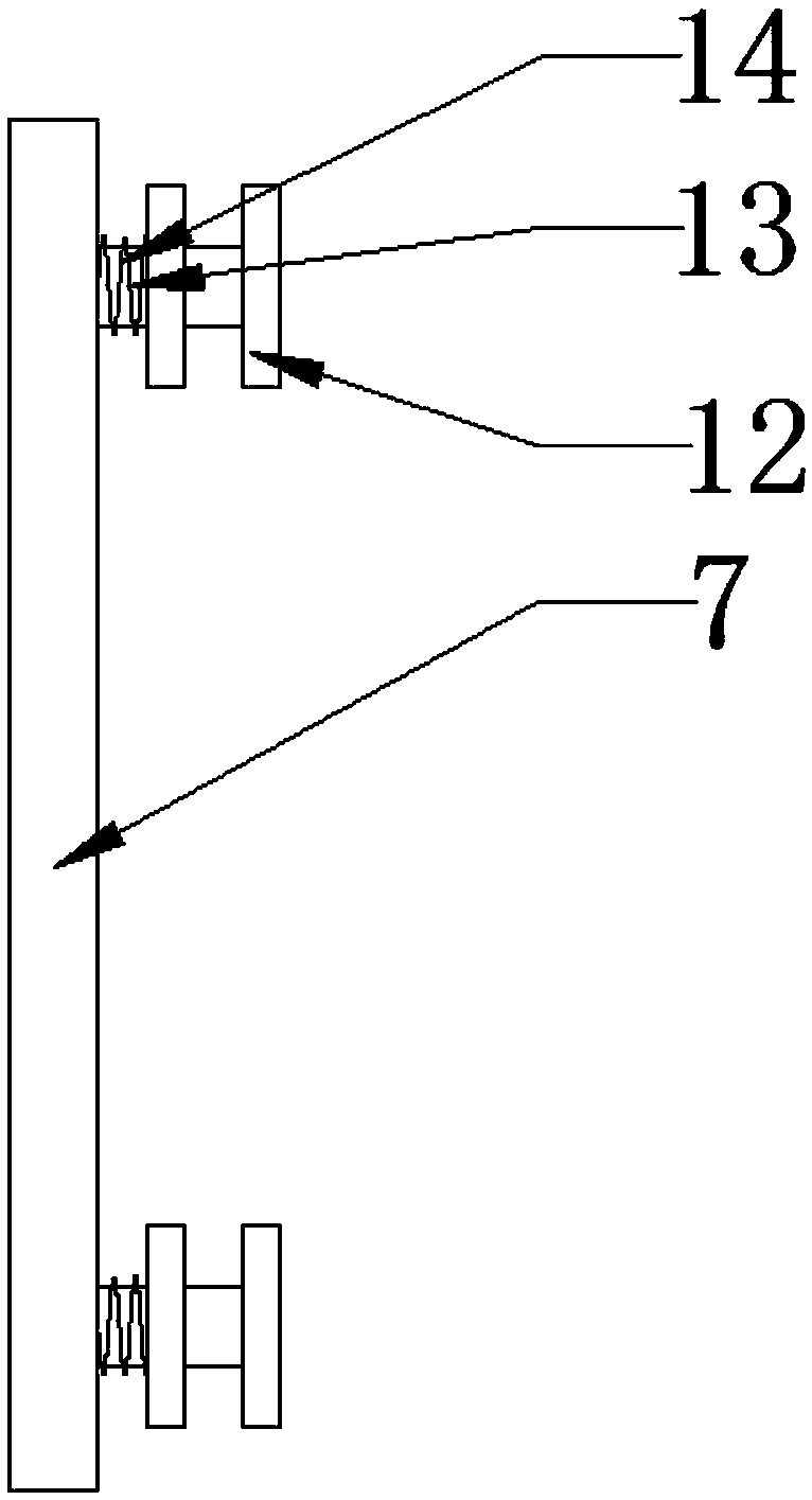 Convenient deashing device for computer main case