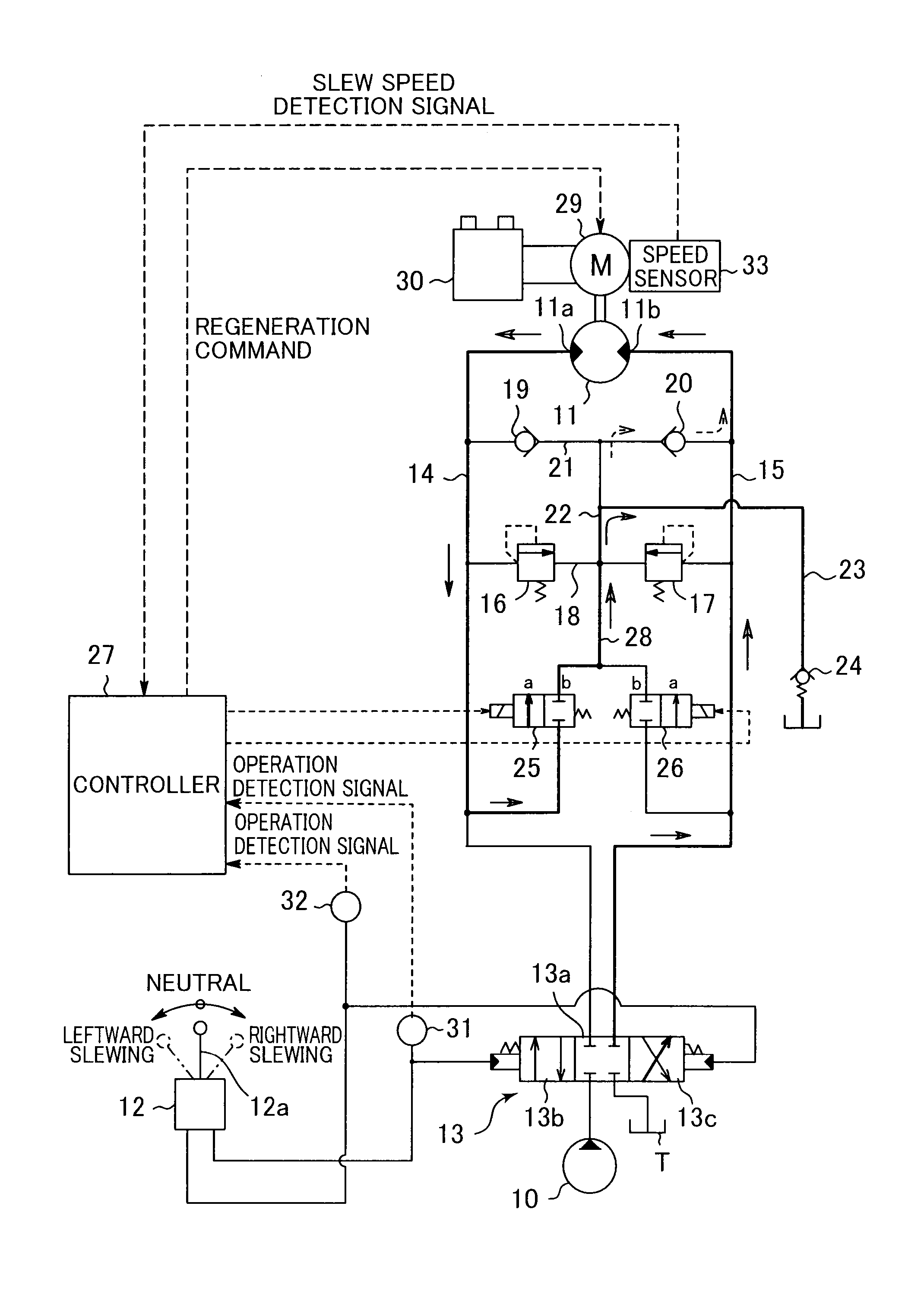 Slewing type working machine