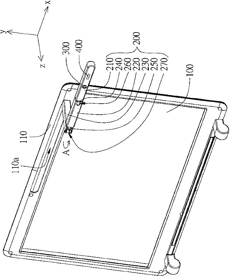 Notebook computer and multi-directional bracket thereof