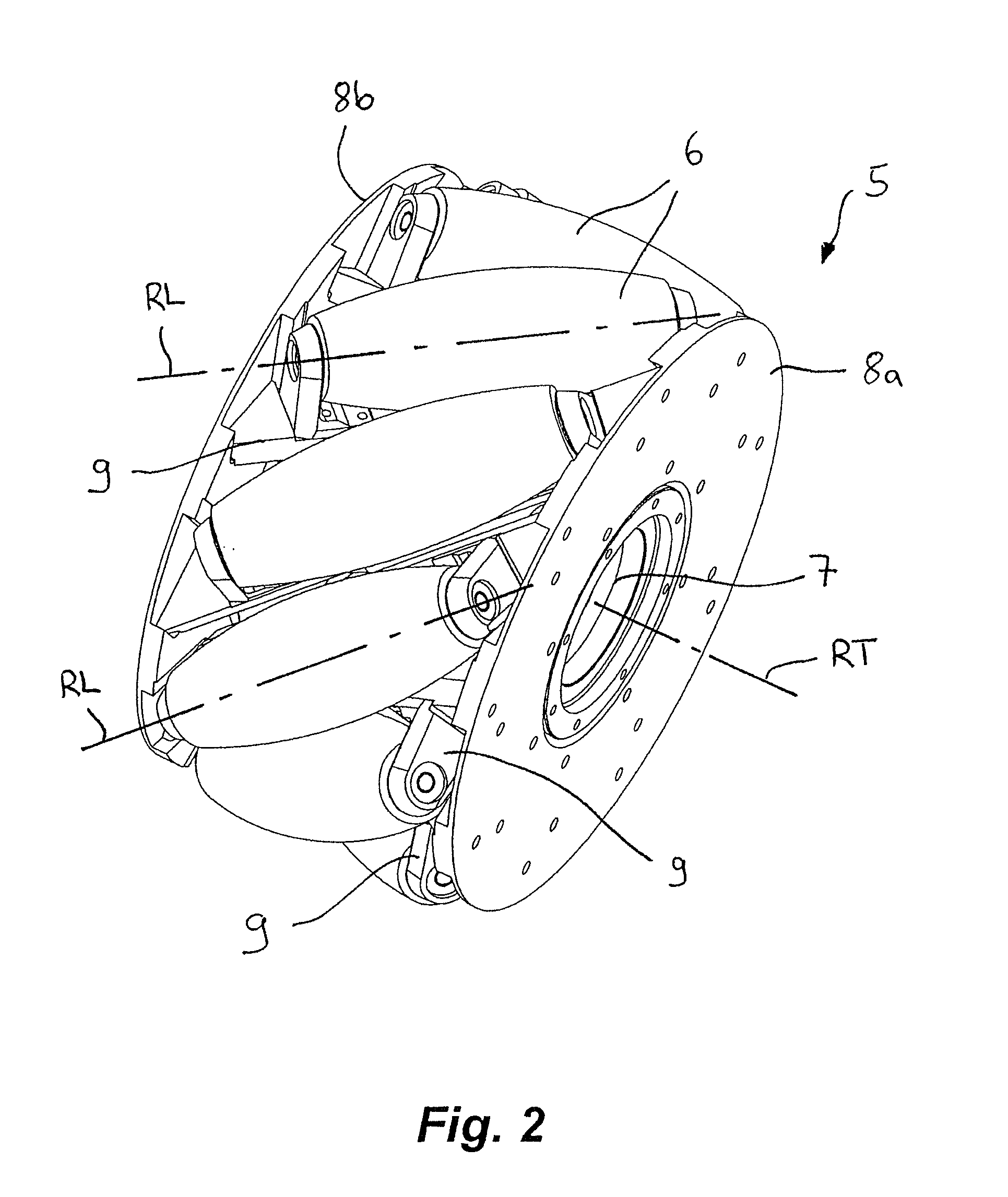 Omnidirectional wheel and method for the assembly thereof