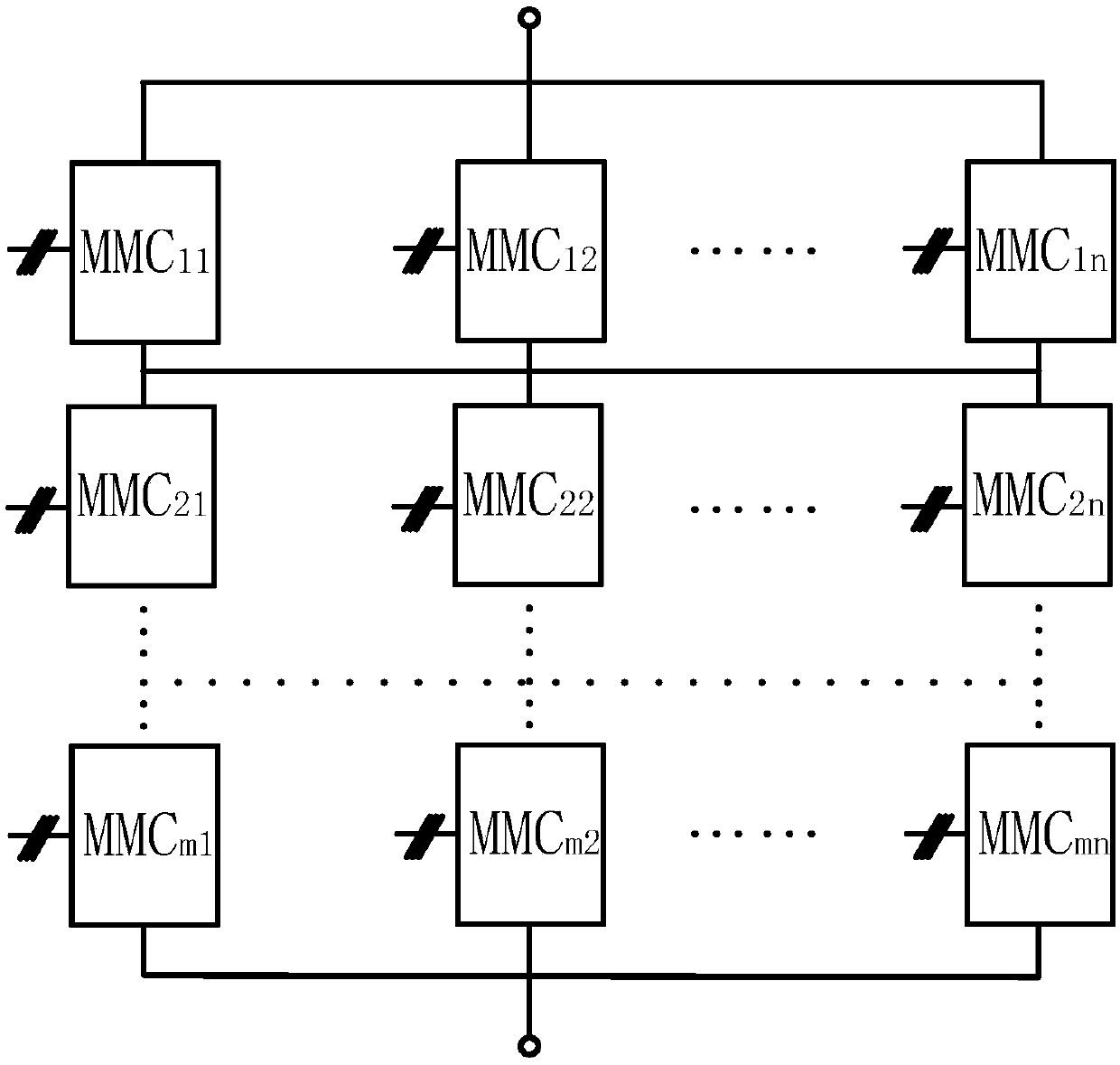 A MMC converter system and its fault-tolerant control method