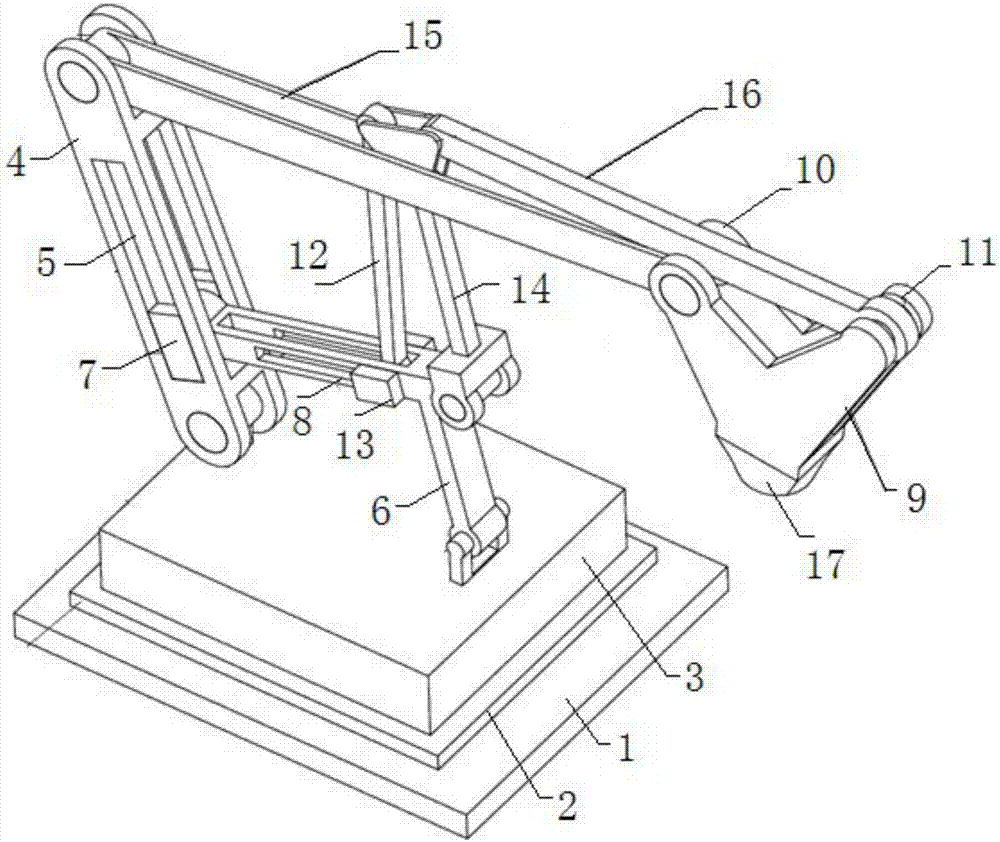 A palletizing robot