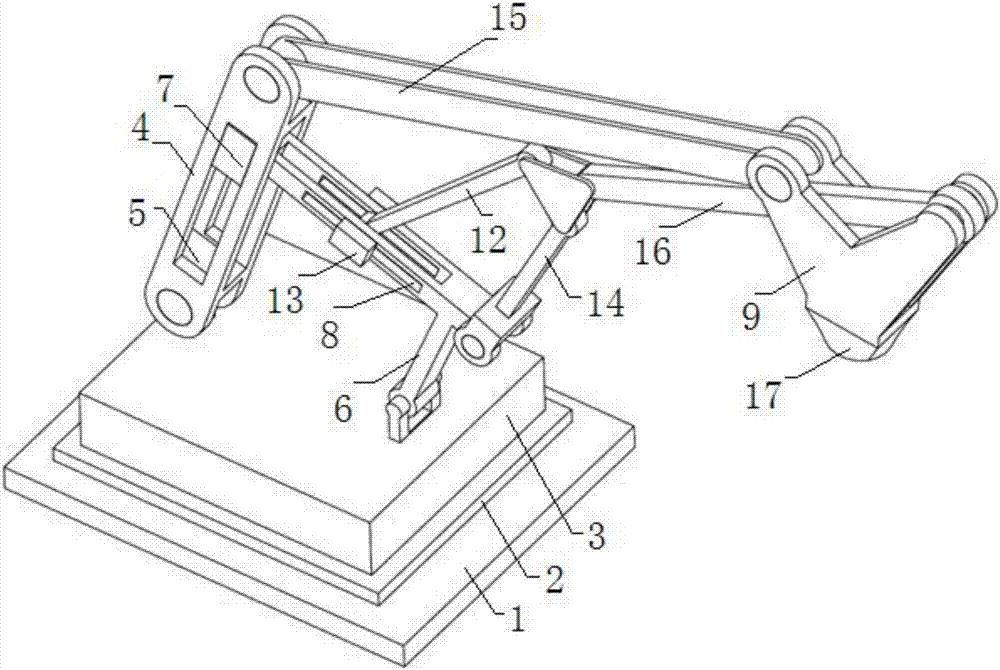 A palletizing robot