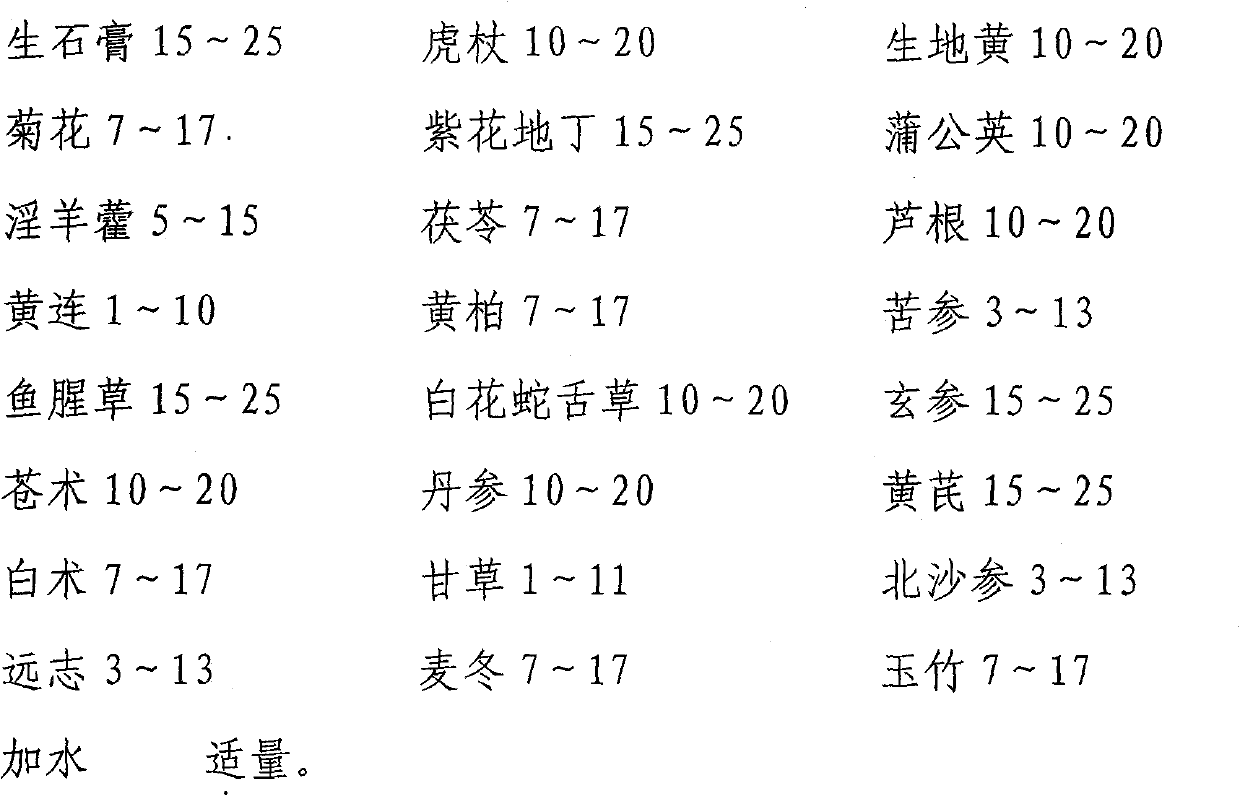 Chinese medicine for treating drug-resistant staphylococcus aureus septicemia