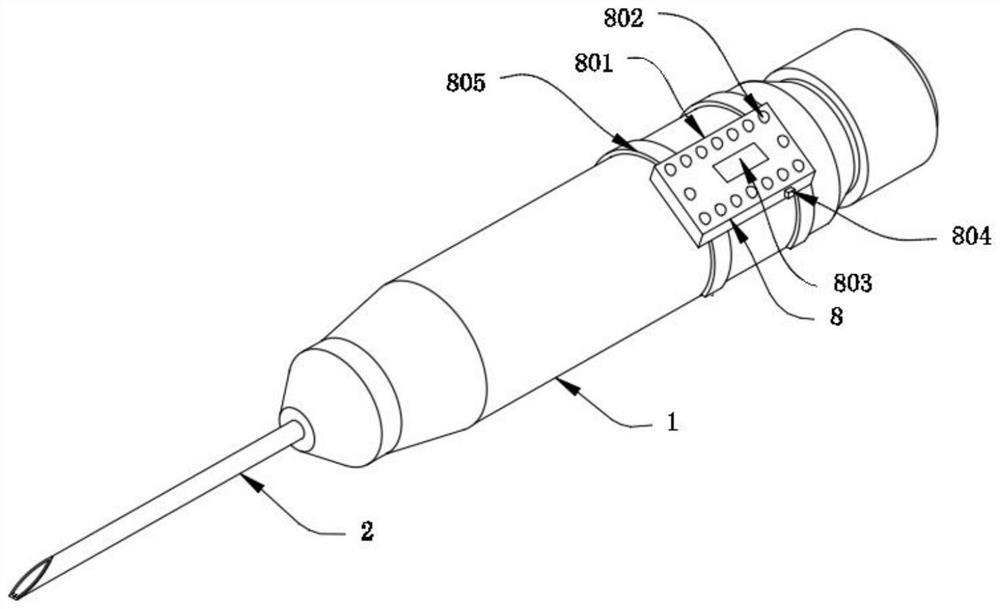 Safe indwelling needle capable of preventing cross infection