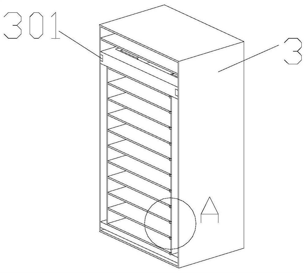 Aerver shelving installation method