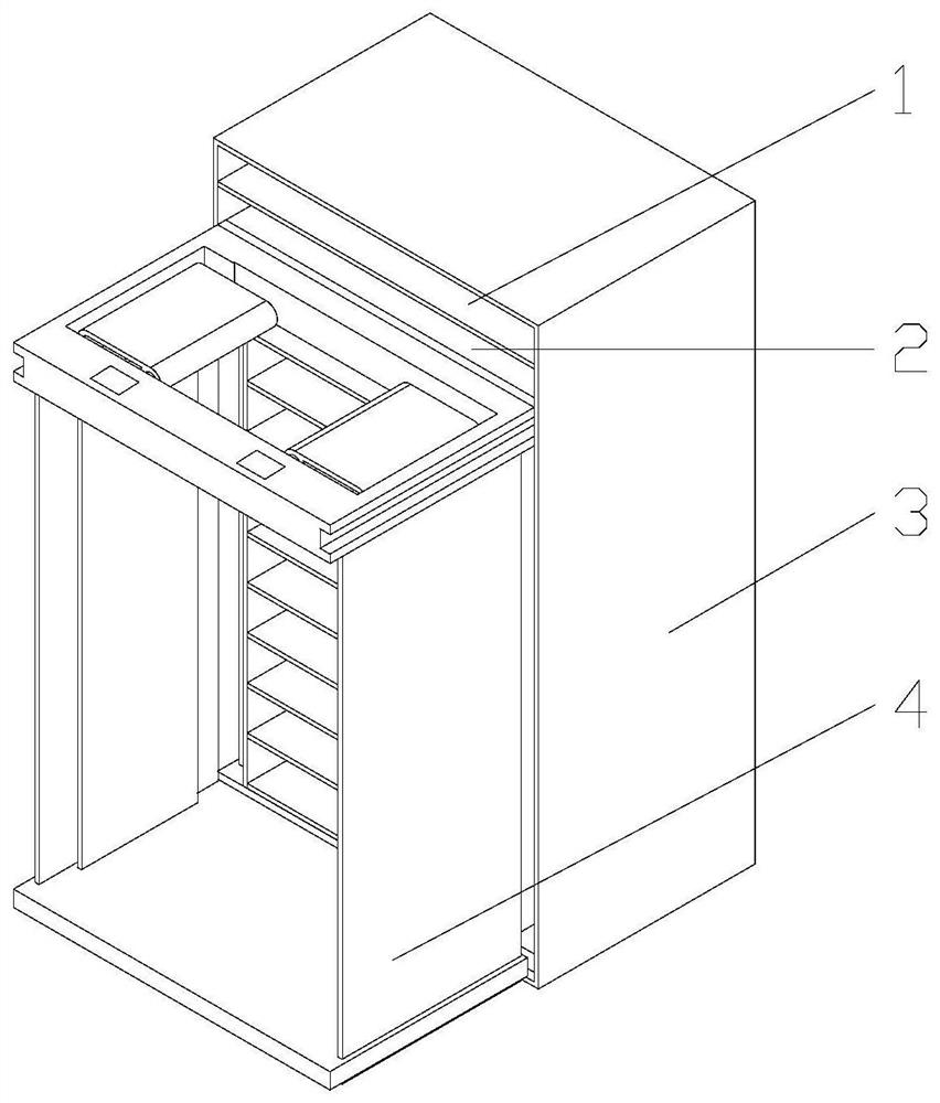 Aerver shelving installation method